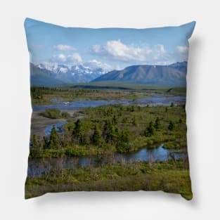 Savage River, Denali National Park, Alaska Pillow