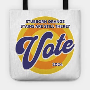 Vote Removes Stubborn Orange Stains Tote