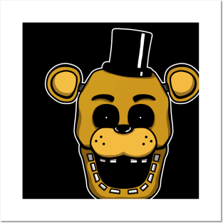 Golden Freddy Plush Poster for Sale by ravenmenel