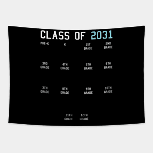 Class of 2031 Grow With Me Tapestry