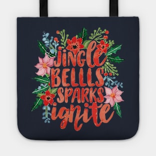 Jingle Bells Sparks Ignite Christmas Special Tote