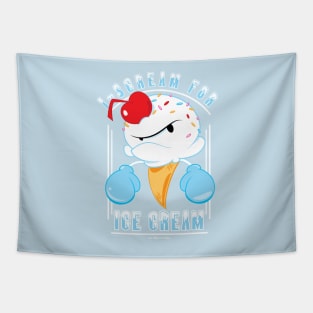 Lil Monstrrrs: I-Scream For Ice Cream Tapestry