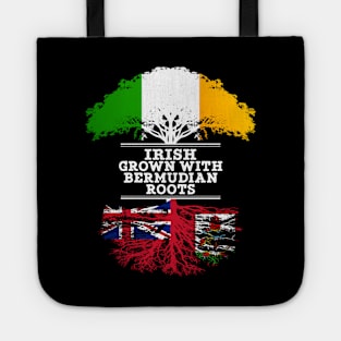 Irish Grown With Bermudian Roots - Gift for Bermudian With Roots From Bermuda Tote