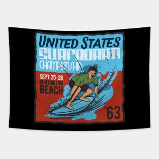 Surfer Tapestry