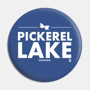 Langlade County, Forest County, Wisconsin - Pickerel Lake Pin