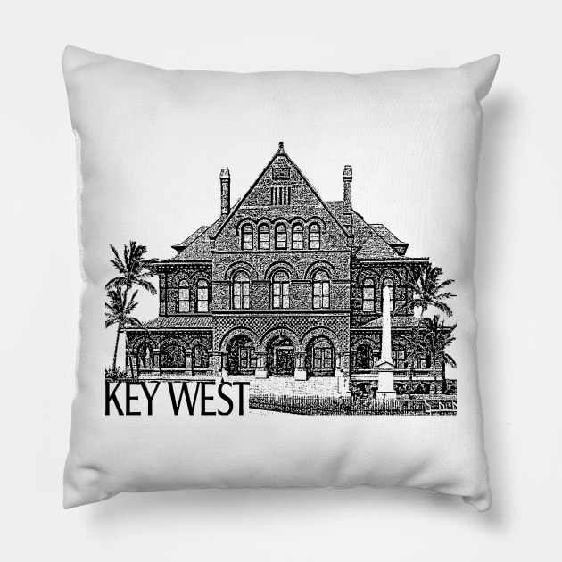 Key West Pillow by TravelTs