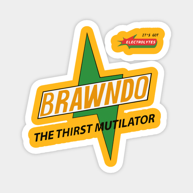 Brawndo - The Thirst Mutilator Magnet by hellymoon