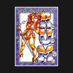 R.U.M. - MONEY, ART, MUSIC, PUSSY T-Shirt