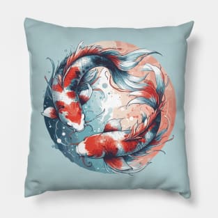 Koi Fish Pillow