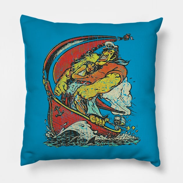 Sailing Life 1981 Pillow by JCD666