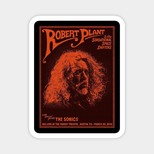 ROBERT PLANT MERCH VTG Magnet by Melesz.Ink Tattoo