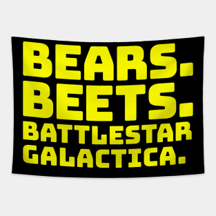 Bears Beets Battlestar Galactica Tapestry