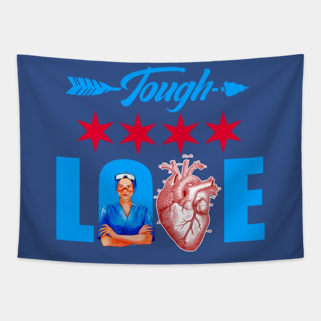 tough love Tapestry by The Losers Club