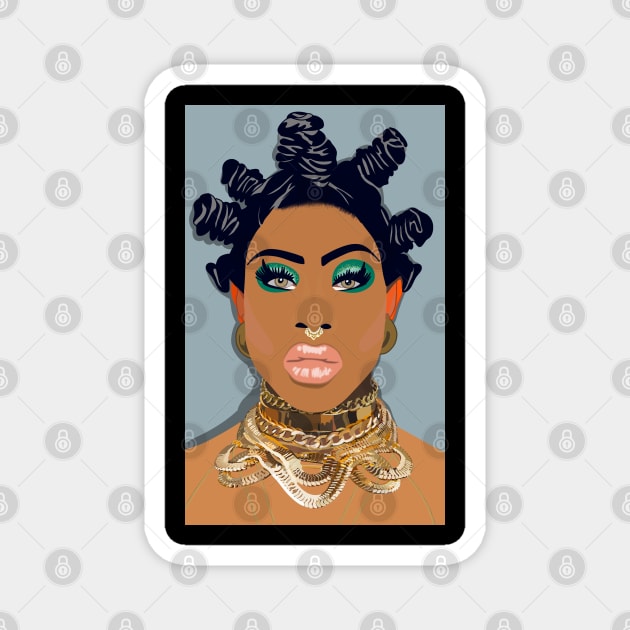Monet X change Magnet by KaiVerroDesigns