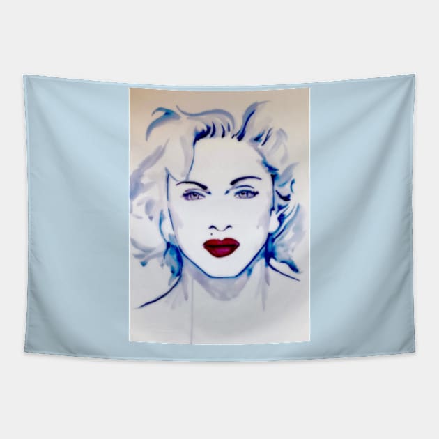 Madonna Tapestry by Jadenkai