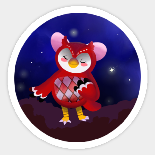 Celeste Animal Crossing Animalcrossing Sticker Teepublic