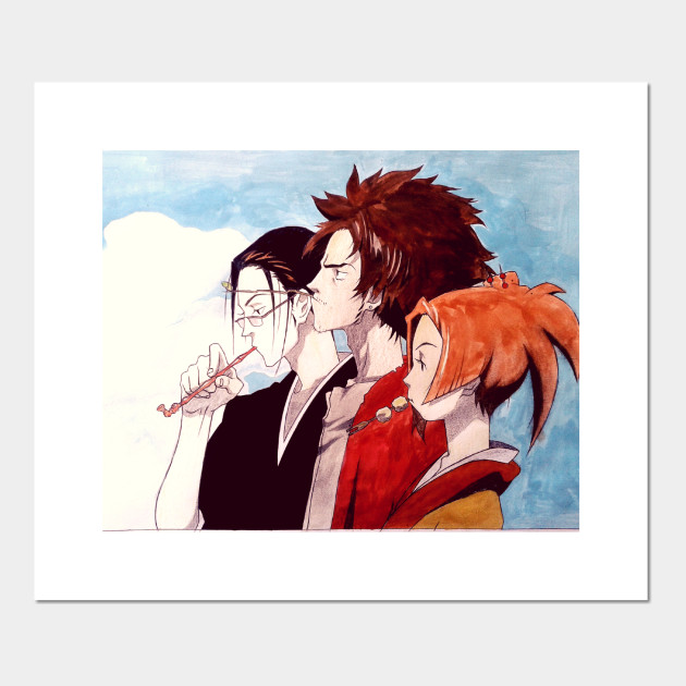 Wallpaper Samurai Champloo Group Illustration Posters And Art Prints For Free