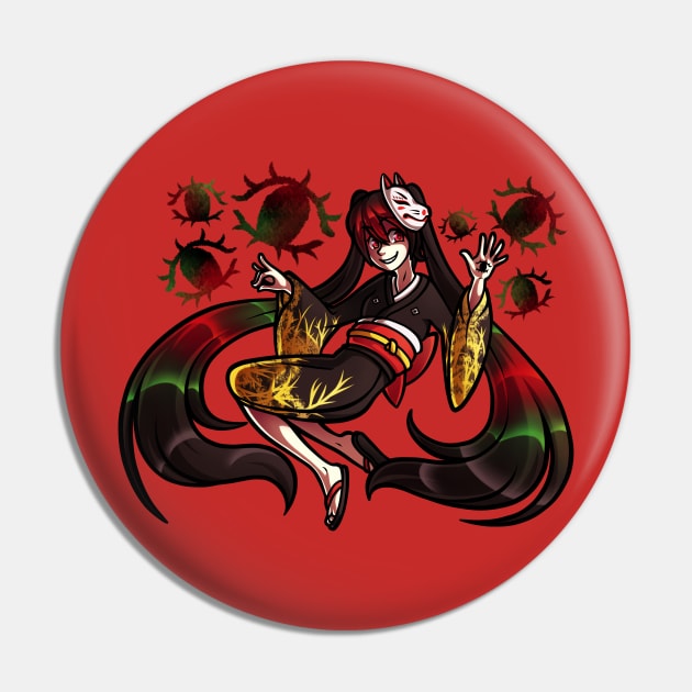 Demons and the Dead Miku Pin by PrinceofSpirits