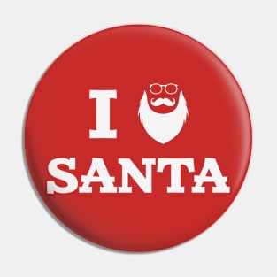 I Love Santa! Pin