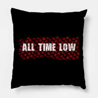 All Time Low Ripped Flannel Pillow