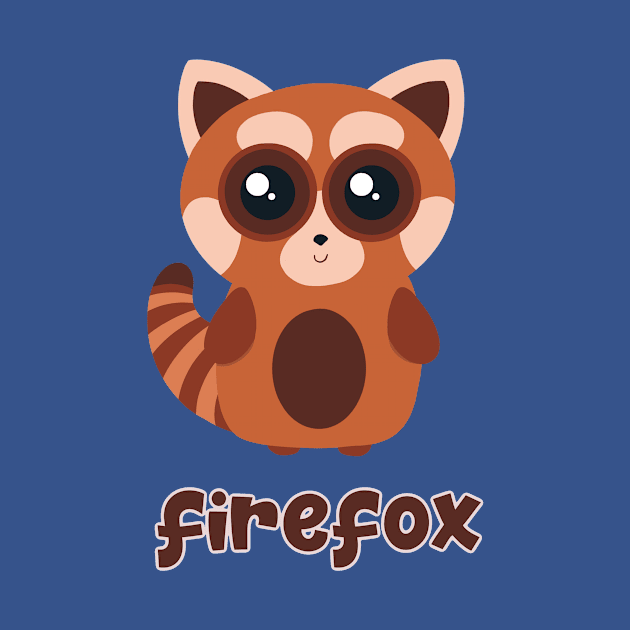 Firefox - Red Panda by WatershipBound