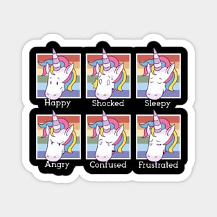 Unicorn Moods Magnet