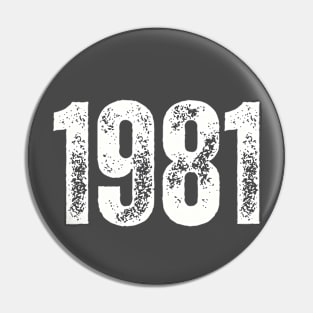 1981 Pin