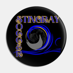 Stingray Soccer Pin