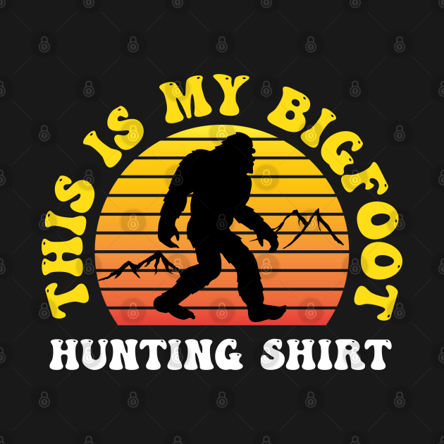 This is my Bigfoot Hunting Shirt by HotHibiscus