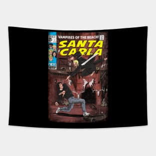 Santa Carla vampires Tapestry