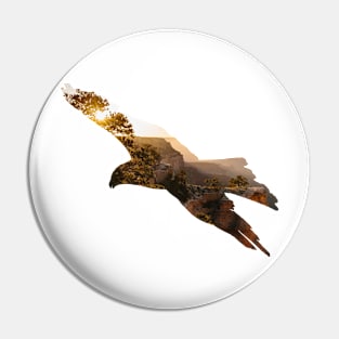 Grand Canyon Eagle Pin