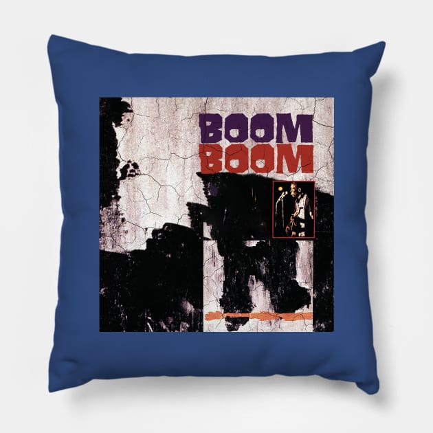 Boom Boom This Is My Blues Vibes Pillow by Pride Merch