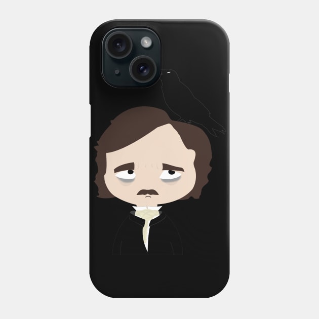 Edgar Allan Poe Phone Case by Creotumundo