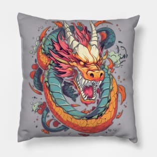 Japanese Dragon design Pillow