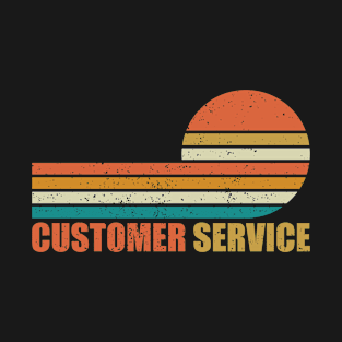 customer service vintage retro T-Shirt