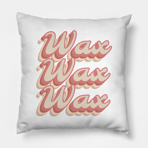 Gift Idea for Wax Specialist Waxing Specialist Candle Maker Pillow by The Mellow Cats Studio