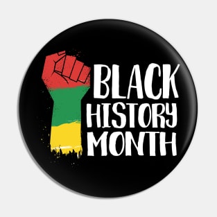 Black History Month Pin