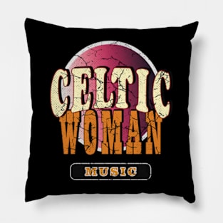 Celtic Woman design for life happiness Pillow