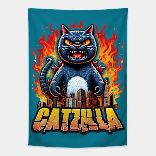 Catzilla S01 D64 Tapestry