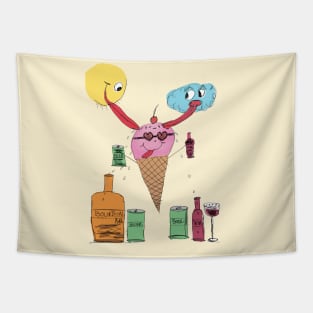 Ice Cream Summer Tapestry