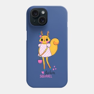 fashion squirrel Phone Case