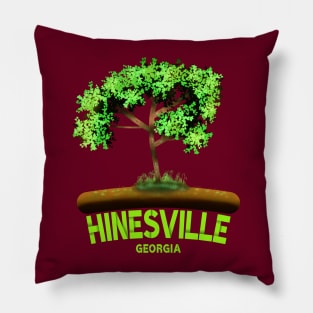 Hinesville Georgia Pillow