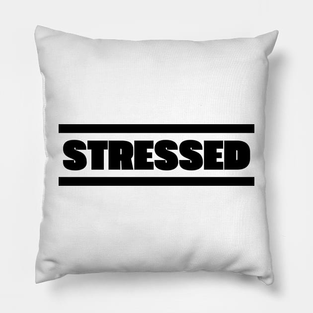 Stressed Pillow by Xilla