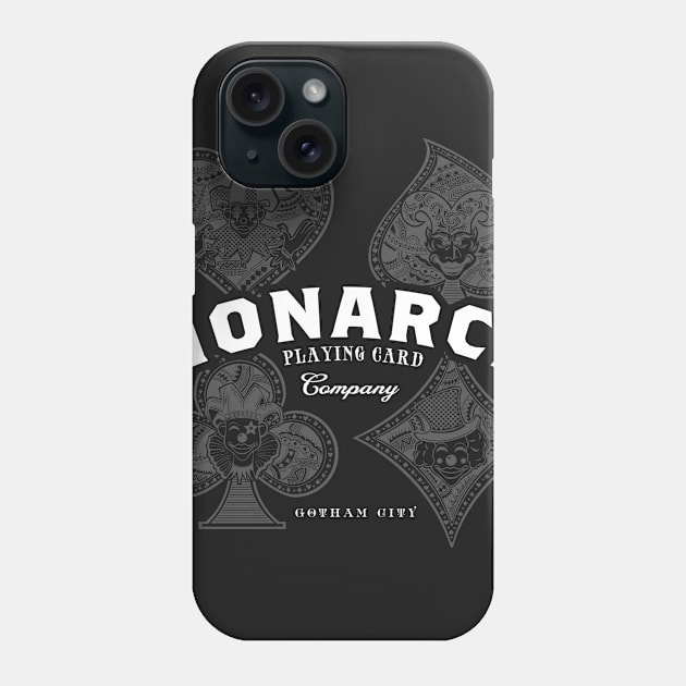 Monarch Playing Cards Phone Case by MindsparkCreative