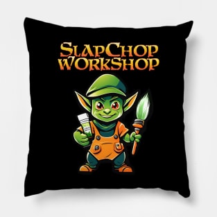 Slap Chop Workshop Pillow