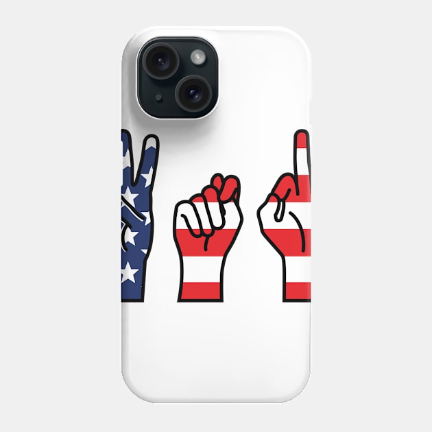 WTF America Phone Case by blueskye78