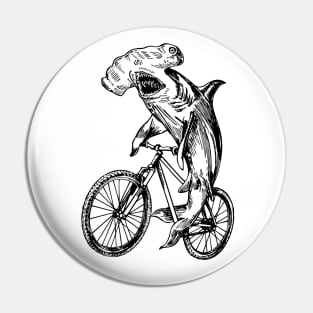 SEEMBO Hammerhead Shark Cycling Bicycle Biking Cyclist Bike Pin