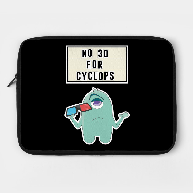 Comic 3d Glasses Zyklop Cinema Film Comic Gift Cyclops Laptop