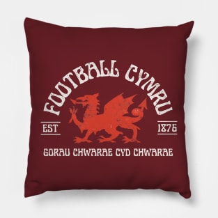 Football Cymru, Vintage Wales Red Wall Supporter Pillow