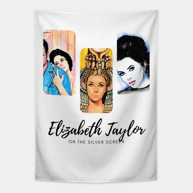 Elizabeth Taylor Tapestry by Svetlana Pelin